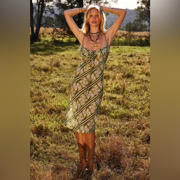 Chasing Unicorns Just Dropped In Embroidered Midi
Dress - Picture 3 of 10